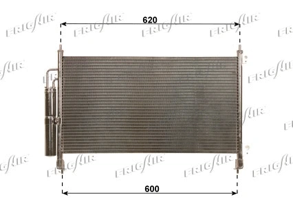 Condenser, air conditioning (0819.3019)