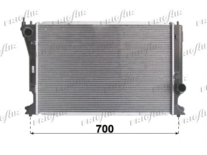 Radiator, engine cooling (0115.3142)