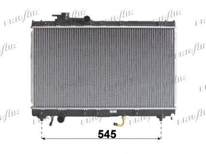 Radiator, engine cooling (0115.3147)