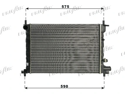 Radiator, engine cooling (0105.3063)