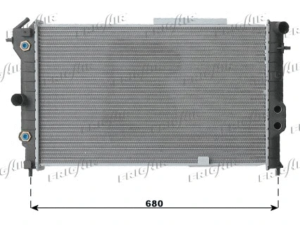 Radiator, engine cooling (0107.3060)