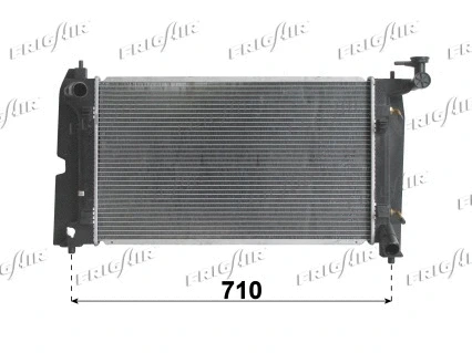 Radiator, engine cooling (0115.3116)