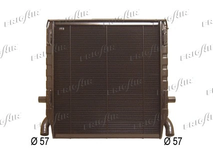 Radiator, engine cooling (0222.2001)