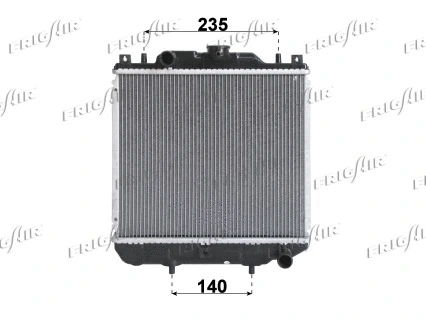 Radiator, engine cooling (0140.3001)
