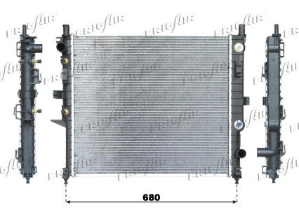 Radiator, engine cooling (0106.3084)