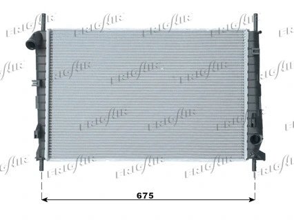 Radiator, engine cooling (0105.2051)