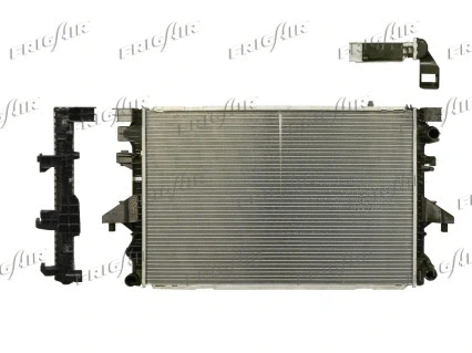 Radiator, engine cooling (0110.3156)