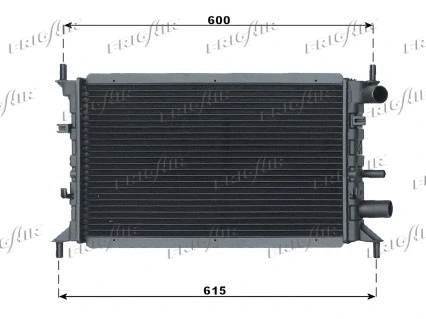 Radiator, engine cooling (0105.3033)