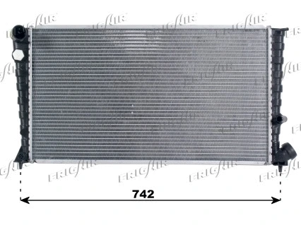 Radiator, engine cooling (0108.3002)