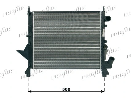 Radiator, engine cooling (0109.3071)