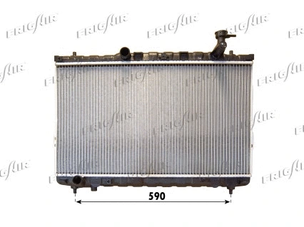 Radiator, engine cooling (0128.3087)