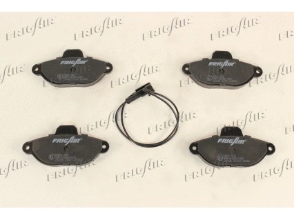 Brake Pad Set, disc brake (PD04.502)