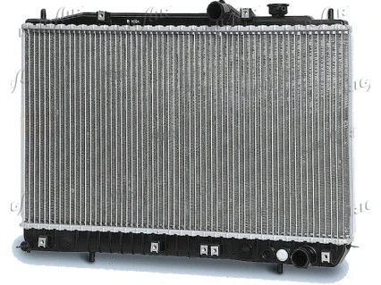 Radiator, engine cooling (0128.3059)
