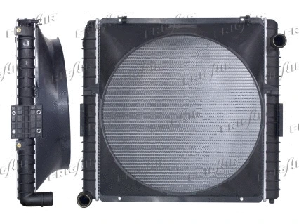 Radiator, engine cooling (0204.3061)