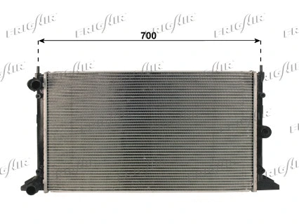 Radiator, engine cooling (0110.3163)