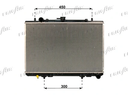 Radiator, engine cooling (0116.3035)