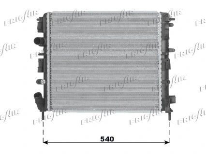 Radiator, engine cooling (0109.3074)