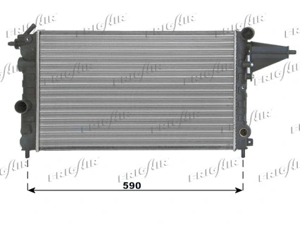 Radiator, engine cooling (0107.2020)