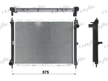 Radiator, engine cooling (0121.3026)
