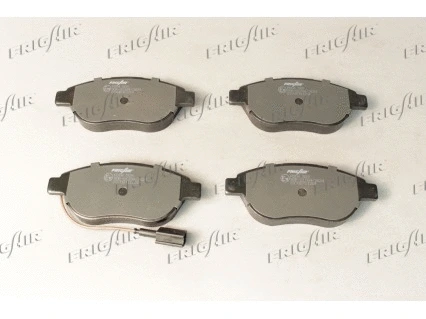 Brake Pad Set, disc brake (PD04.509)
