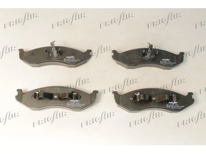 Brake Pad Set, disc brake (PD18.509)