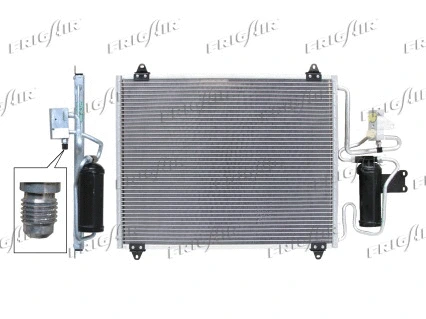 Condenser, air conditioning (0809.3022)
