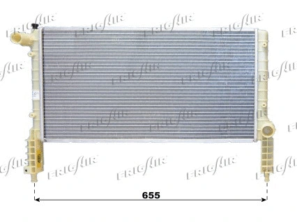 Radiator, engine cooling (0104.3123)