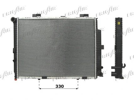 Radiator, engine cooling (0106.3075)