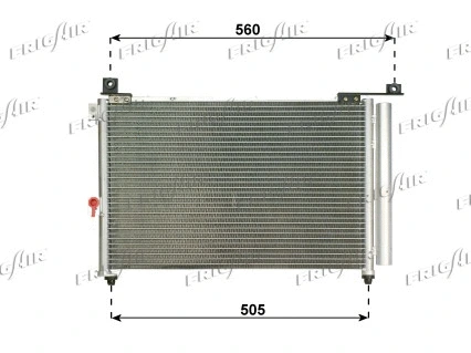 Condenser, air conditioning (0825.3024)