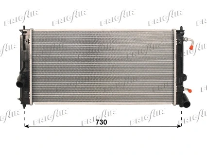 Radiator, engine cooling (0115.3149)