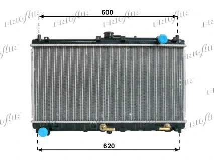 Radiator, engine cooling (0127.3005)