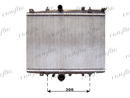 Radiator, engine cooling (0103.3064)