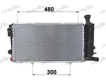 Radiator, engine cooling (0103.3011)
