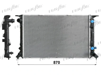 Radiator, engine cooling (0110.3145)