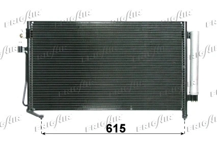 Condenser, air conditioning (0824.3008)