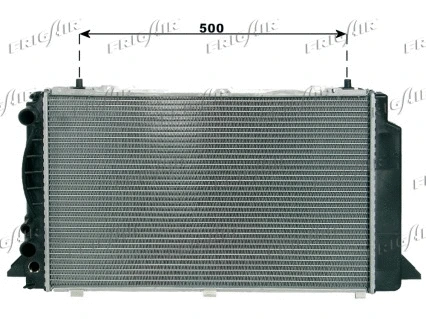 Radiator, engine cooling (0110.2049)