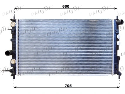 Radiator, engine cooling (0107.3058)