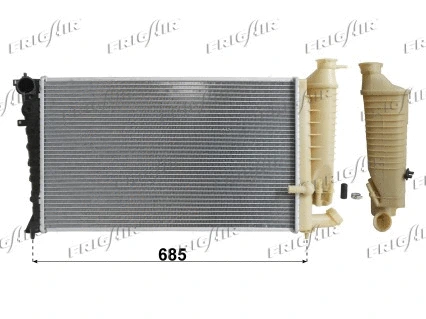 Radiator, engine cooling (0108.2055)