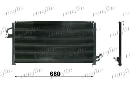 Condenser, air conditioning (0824.3007)