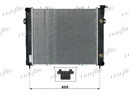 Radiator, engine cooling (0118.2007)