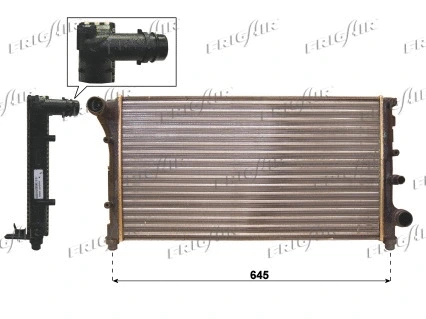 Radiator, engine cooling (0104.3117)