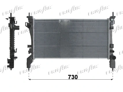 Radiator, engine cooling (0104.3159)