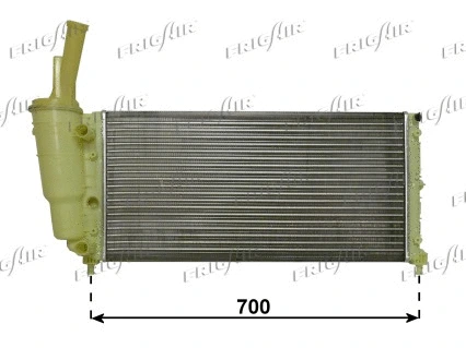 Radiator, engine cooling (0104.3007)