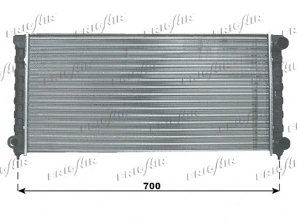 Radiator, engine cooling (0110.2042)