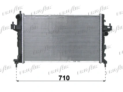 Radiator, engine cooling (0107.3100)