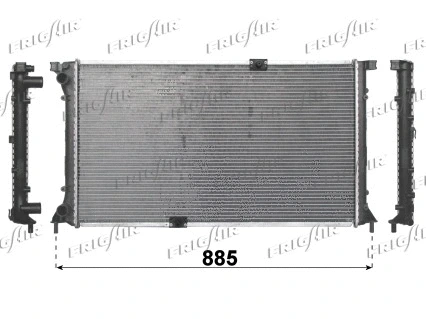 Radiator, engine cooling (0209.2032)