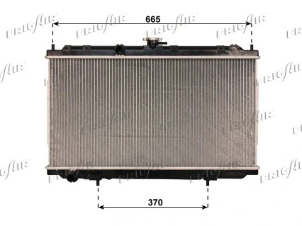 Radiator, engine cooling (0121.3053)