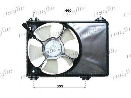 Fan, engine cooling (0514.2001)