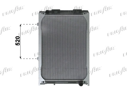 Radiator, engine cooling (0237.3007)
