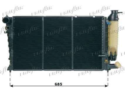 Radiator, engine cooling (0108.3363)
